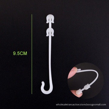 Ordinary 50 Pcs Agricultural Ear Hook Farming Tomatoes Greenhouse Clamp Fruit Vegetable Fix